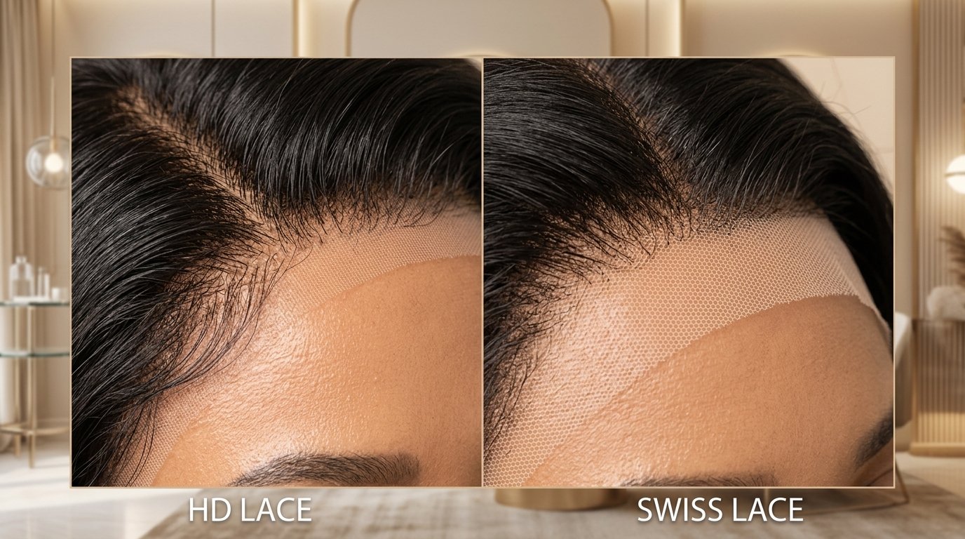 Swiss vs HD Lace