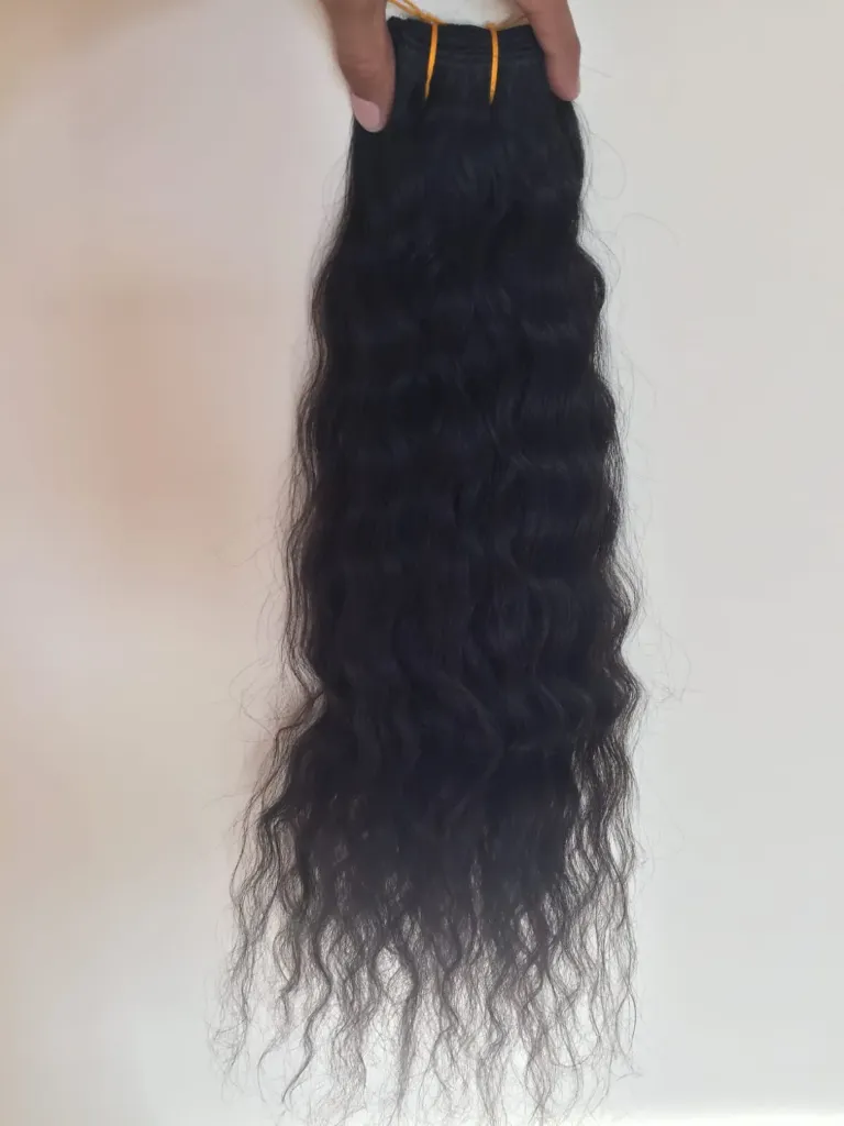 Natural Curly Raw Indian Hair + 10 grams itips (12)