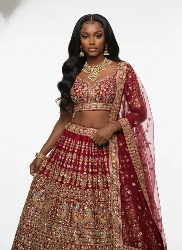 Straight Full Lace Wig (14, Natural black)