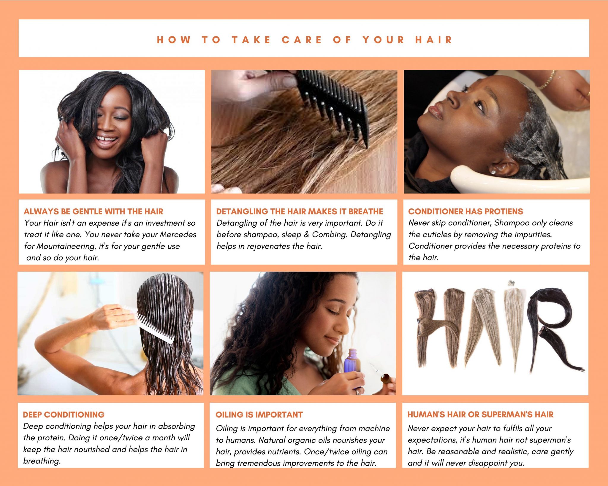Silky Fusion Hair extensions Techniques to take of raw human hair