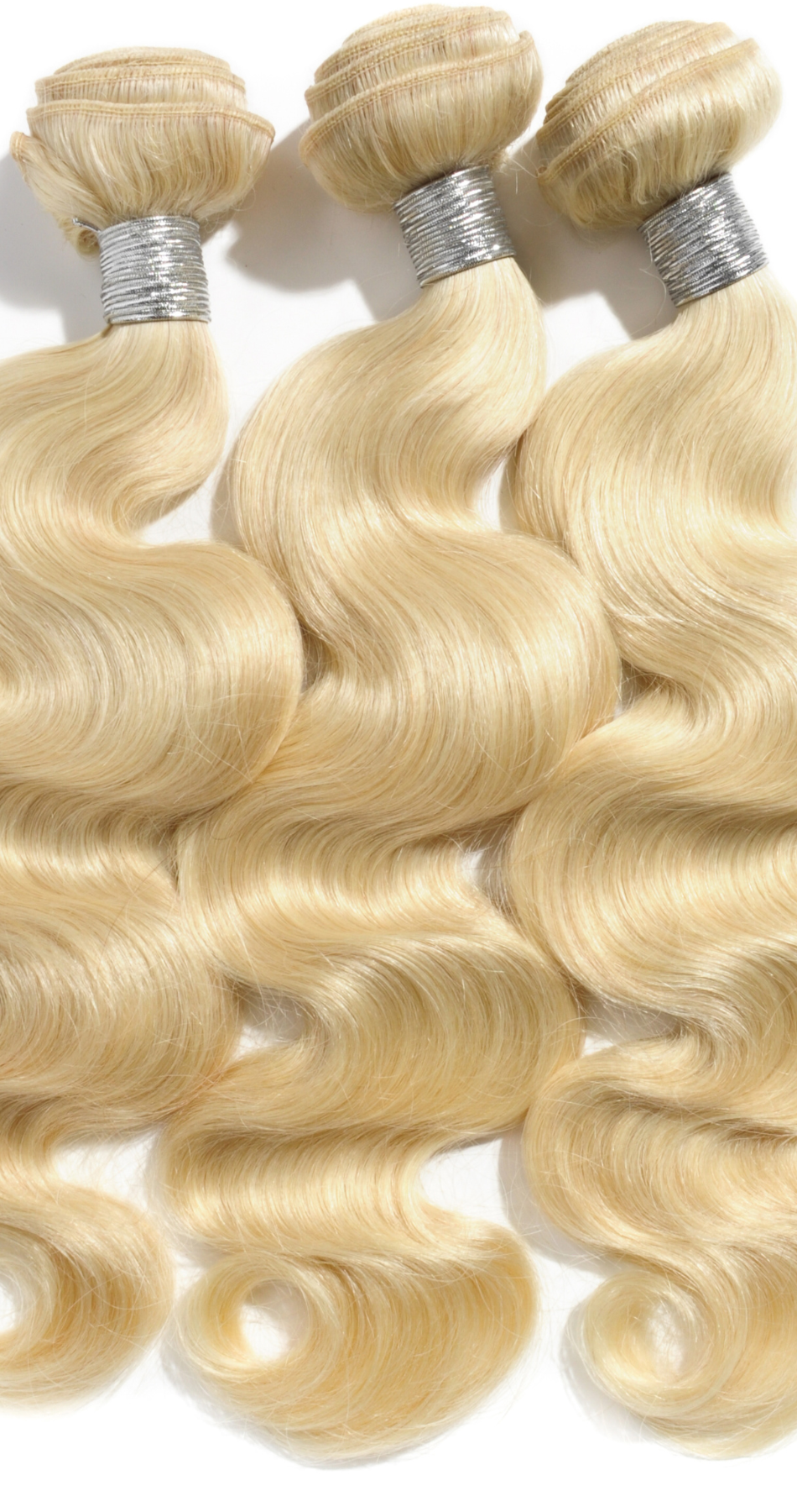 Blonde Weft Hair Extensions
